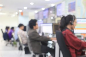 blurred-contact-centre