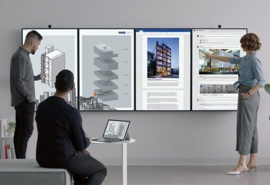 The new Surface Hub 2 will turn your working life upside down – literally