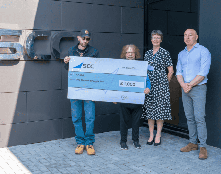SCC and CASBA charity partnership