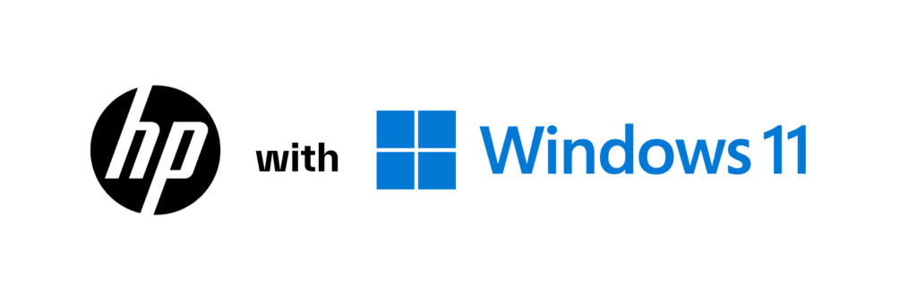 HP and win 11 combined - blue