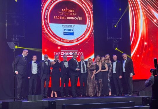 SCC named Partner of the Year (£101m+) at the 2025 CRN Channel Awards